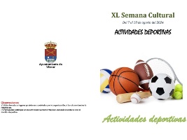 XL Semana Cultural Actividades Deportivas