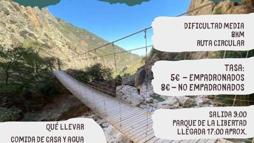 Senderismo Ruta del Gollizno