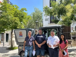 Adquisición de una nueva máquina barredora