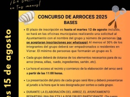 Bases Concurso de Arroces 2025