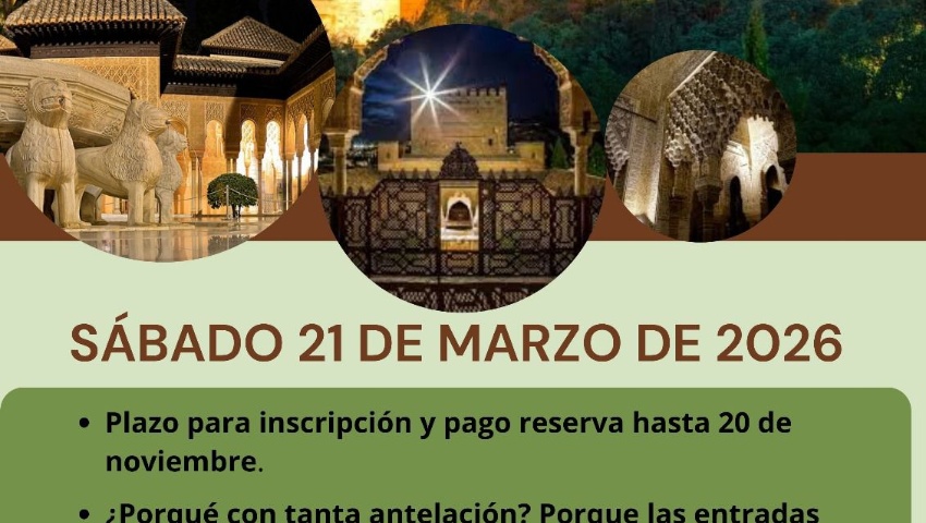 Visita a la Alhambra Nocturna